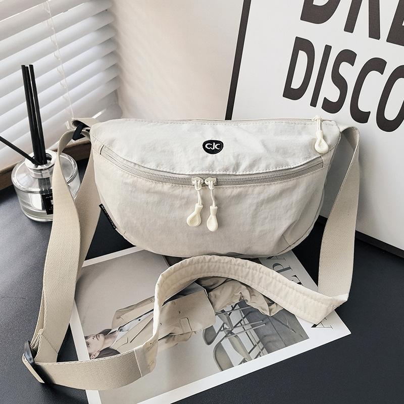 

Японская ультралегкая водонепроницаемая сумка кроссбоди из ткани Оксфорд, универсальная, одноплечевая, нейлоновая, легкая и простая сумка-седло на грудь