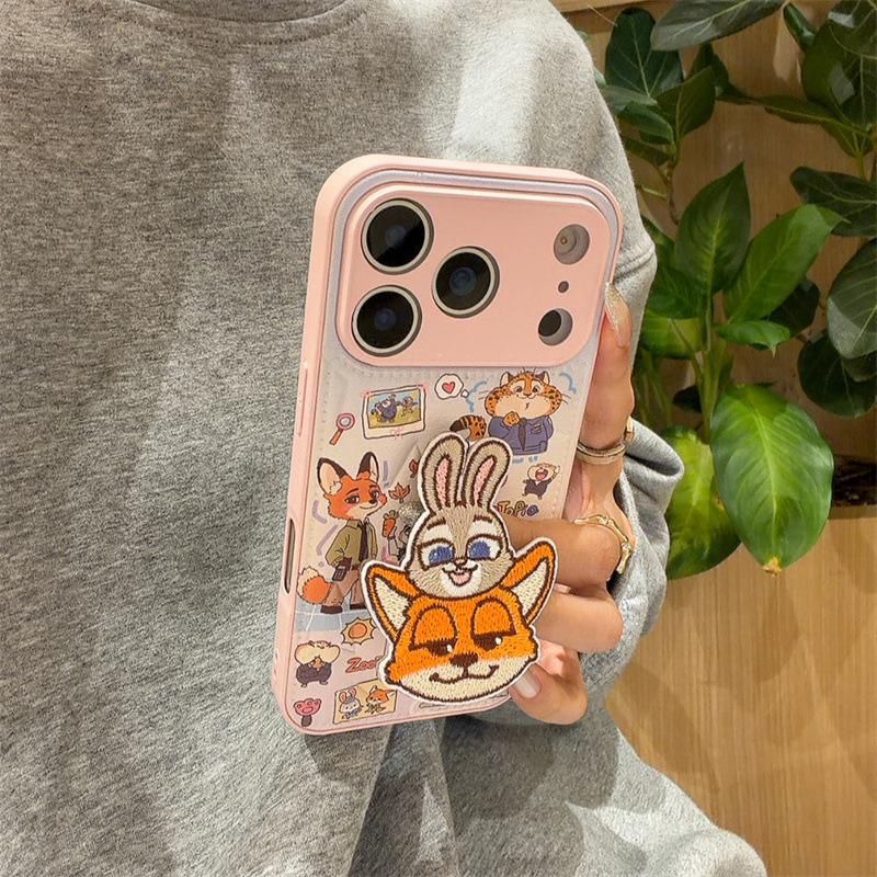 Adorable Animal Friends Phone Case for iPhone 17/16 Pro Max/15/14