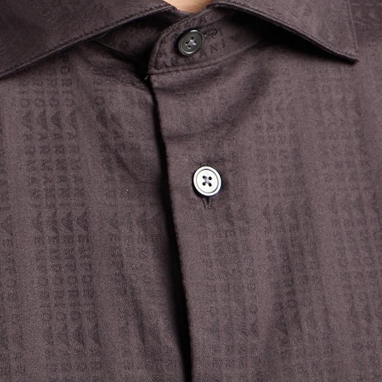 EMPORIO ARMANI FW23 Shirt Men's Black 6R1C86-1NIUZ-F081