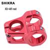 SHIKRA Aluminum Alloy MTB CNC 0° Off-Road Downhill Short Stem 31.8x35mm