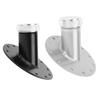 45 Degree Fuel Cell Filler Neck with 12 Bolt Steel Base Aluminum Cap 1.5in Inner Diameter
