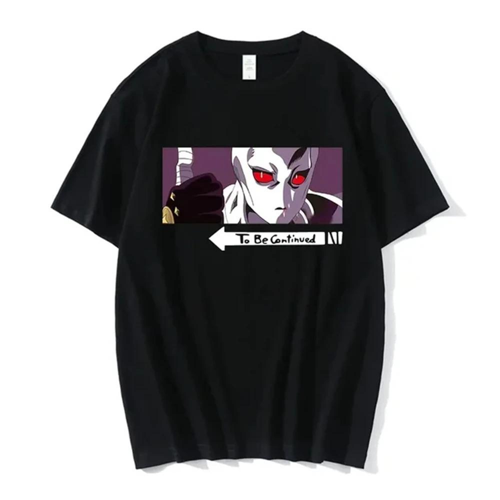 Anime Jojo-Bizarre Adventure Tshirt Men Jotaro Star Platinum Manga Graphic T-shirts Men Women Fashion Short Sleeve Casual