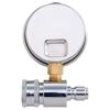 Pressure Washer Gauge, 6000 PSI, 3/8 Inch Quick Connect, Pressure Gauge for Power Washer