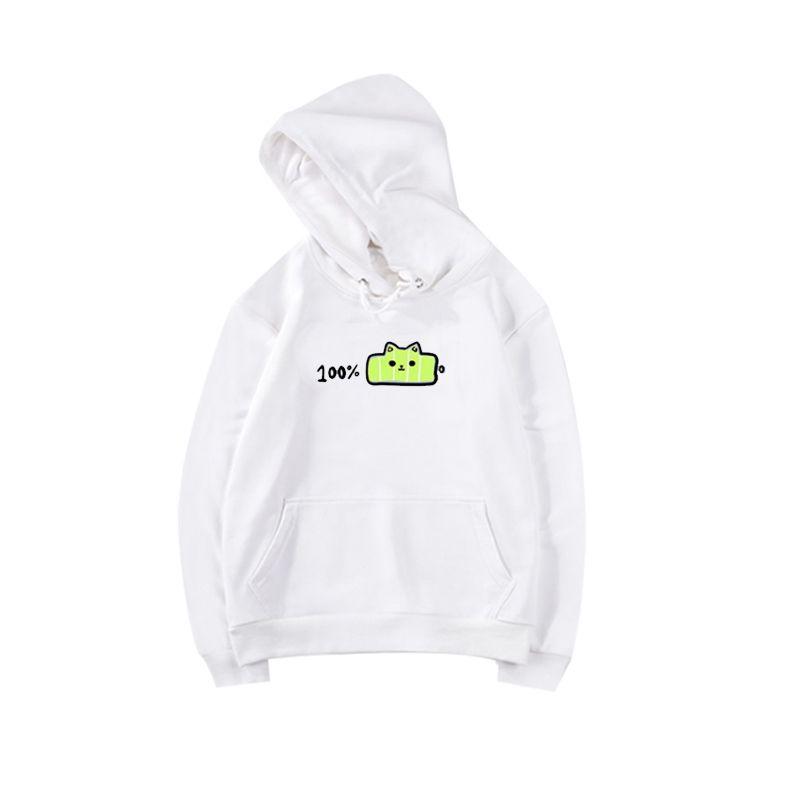 Halloween Creativity Cat Puppy Power Full Print Fall New Unisex Fashion Warm Loose Enlarged Sports Hoodie Jacket