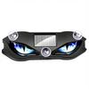 Creative Car Demon Eye Light Cool Flashing Solar Warning Light Safety Suction Cup Installation Rear Window Light Auto Decoration