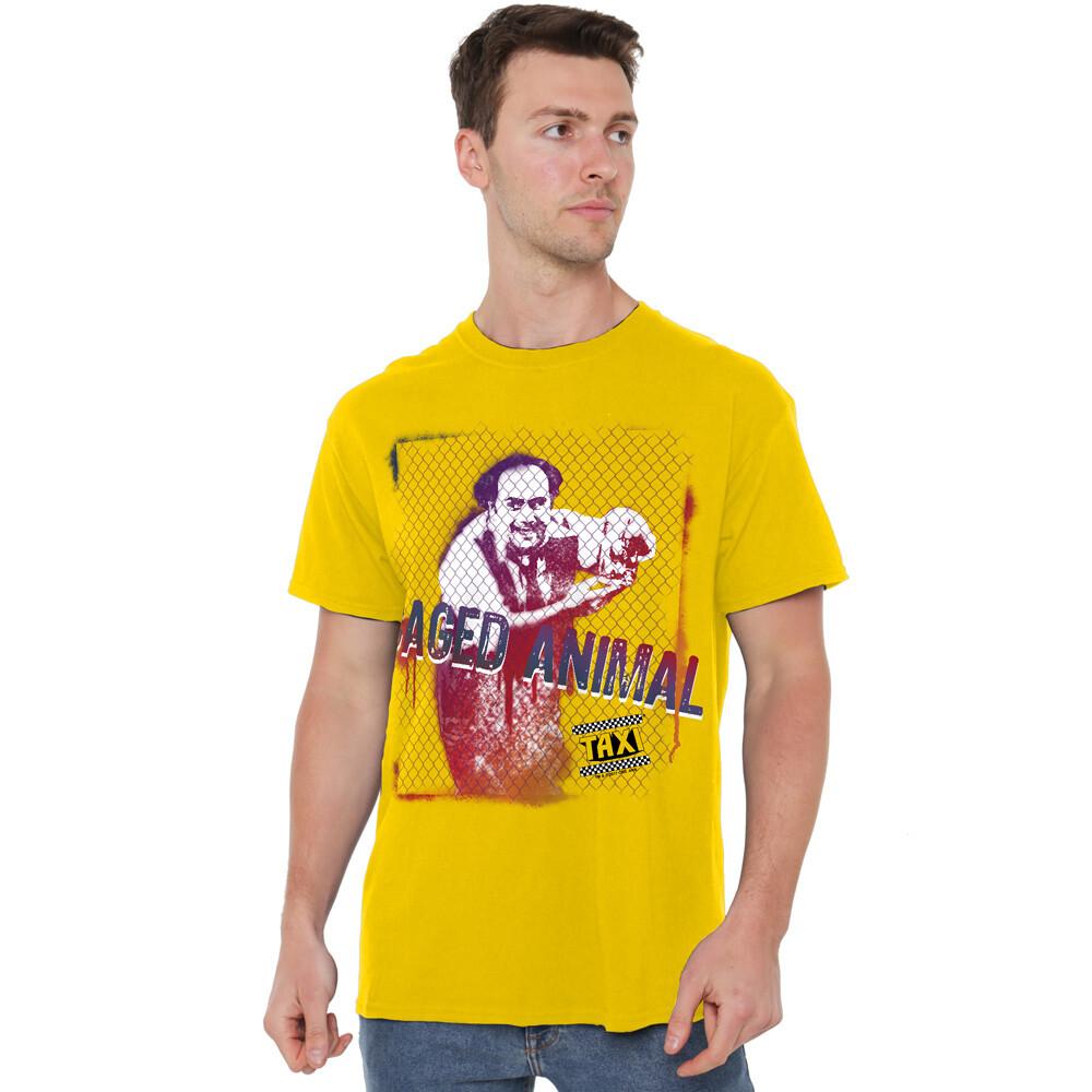 Taxi Caged Animal T-Shirt S-3XL Yellow XXXXL