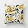 Yellow Flower Pillowcase Office Living Room Home Pillowcase Car Ornaments