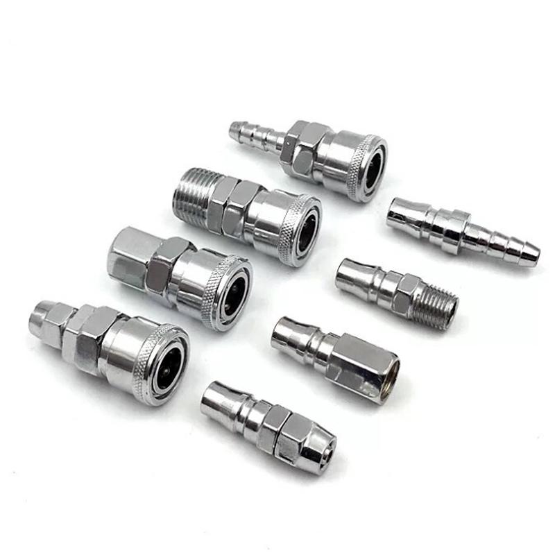 Pneumatic Fitting C Type Hose Quick Connector High Pressure Coupler Plug Socket PP SP PF SF PH SH PM 10 20 30 40 Air Compressor