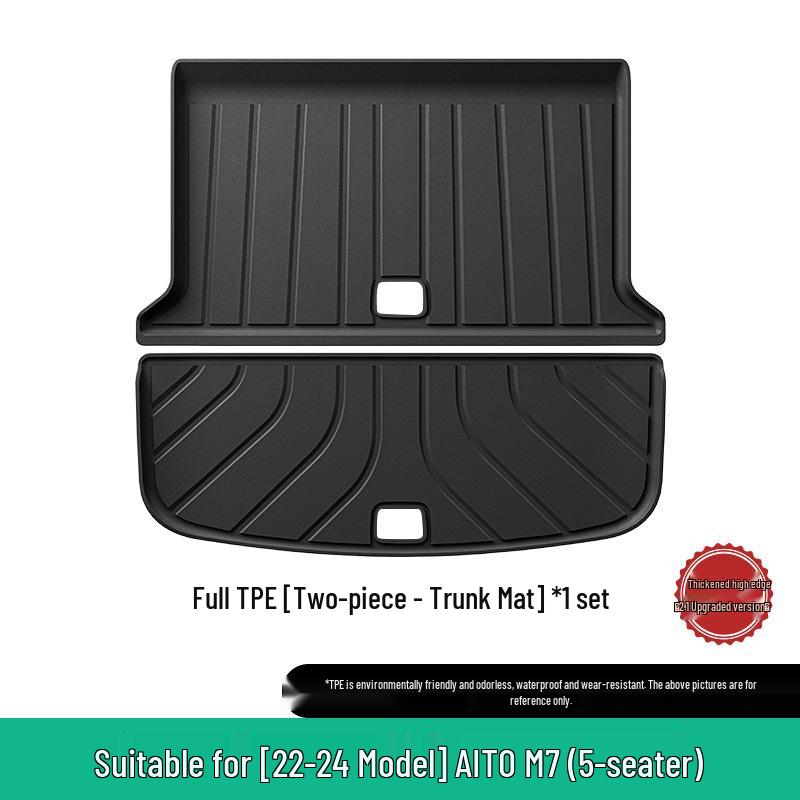 AITO M7 TPE Floor Mats 2022-2026: Eco-Friendly Car, Trunk, and Seat Backrest Mats