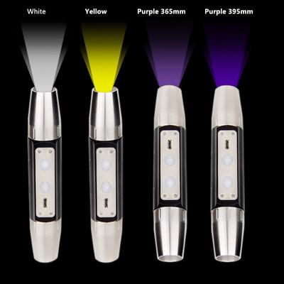 Flashlight for Strong Light Identification USB Charging Identification of Original Stone Flashlight Light Source