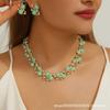 Alloy Necklace And Earring Set For Ladies - Wedding And Bridal Jewelry Set