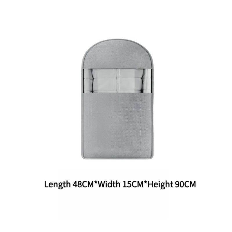 

Down Jacket Solid Color Compressed Dust Cover Transparent Hanging Garment Bag Universal Clothing Protector Wardrobe Organizer