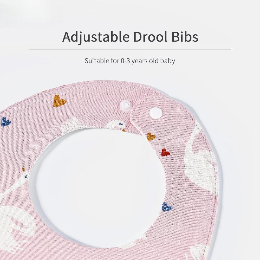 Baby Bibs Burp Cloths Bibs Soft Cotton Adjustable Bib U Shape Newborn Feeding Bib Infants Saliva Towe