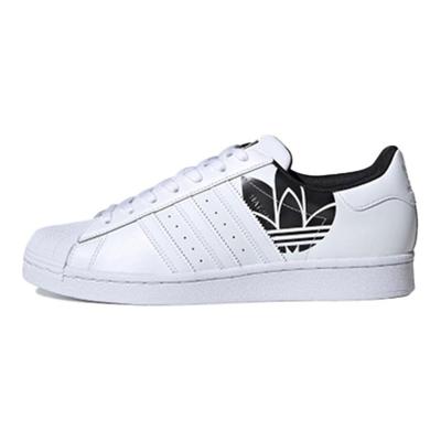 Baskets Superstar Blanc Noir Trèfle FY2824