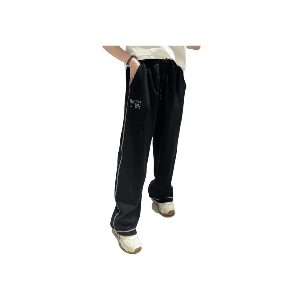 New MLB Basic New York Yankees Casual Pants Unisex Black 3APTB0651-50BKS