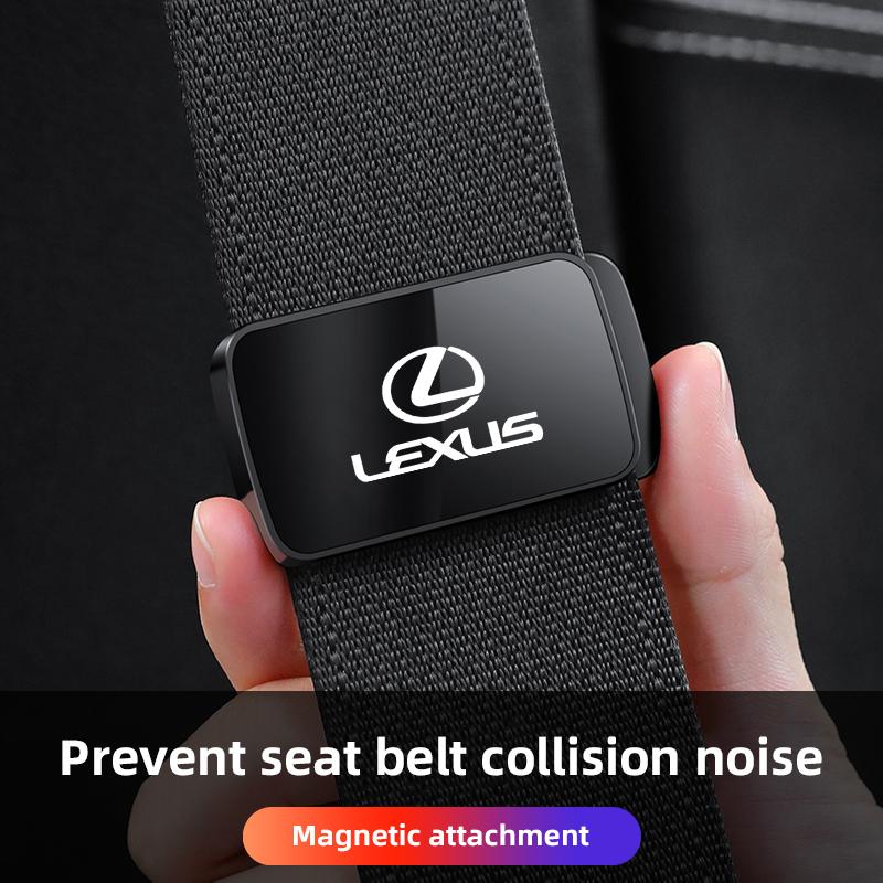 Car Seat Belt Fixing Clips Auto Seat Belt Holder Stabilizer For Lexus Fsport RX330 IS250 Ct200h ES300h IS300h RX450h keychain
