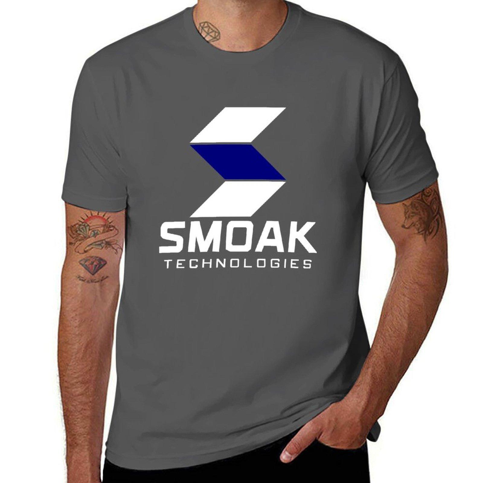 

Smoak Tech 1.0 T-Shirt printed t shirts for man cotton t shirt man t shirts cotton 100% T-Shirt 4XL