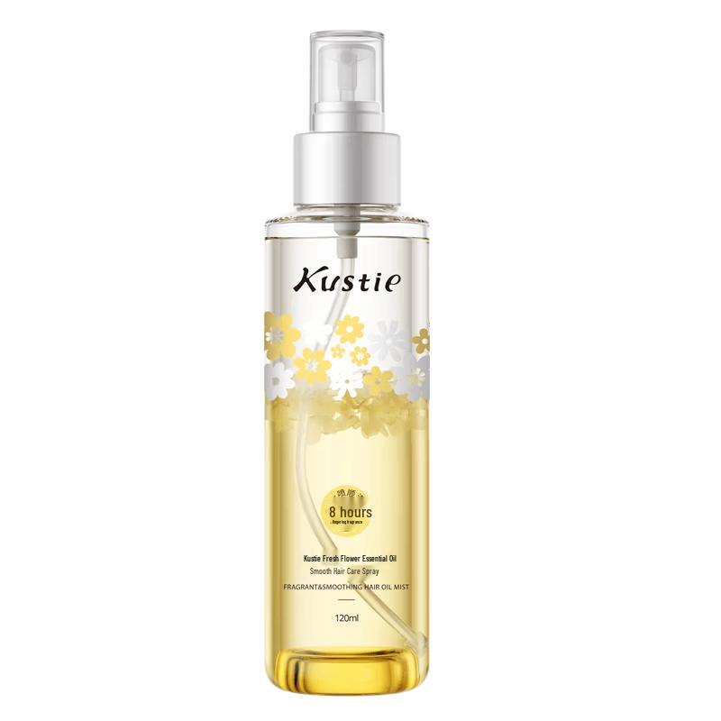 Kustie Fresh Flower Essential Oil Fragrance Hair Spray 120ml