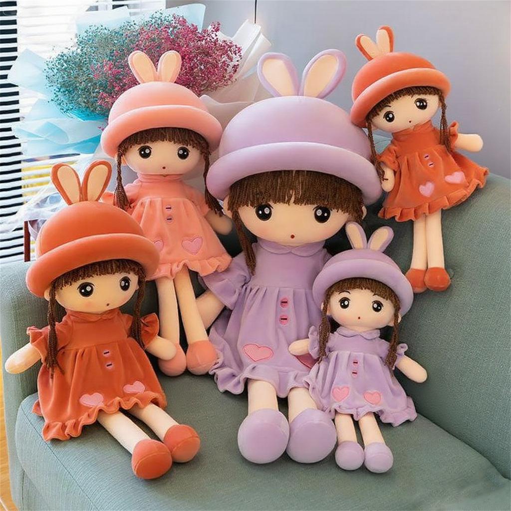 Plush Toy Princess  Doll Doll Children's Birthday Gift Girl Pillow Sleeping