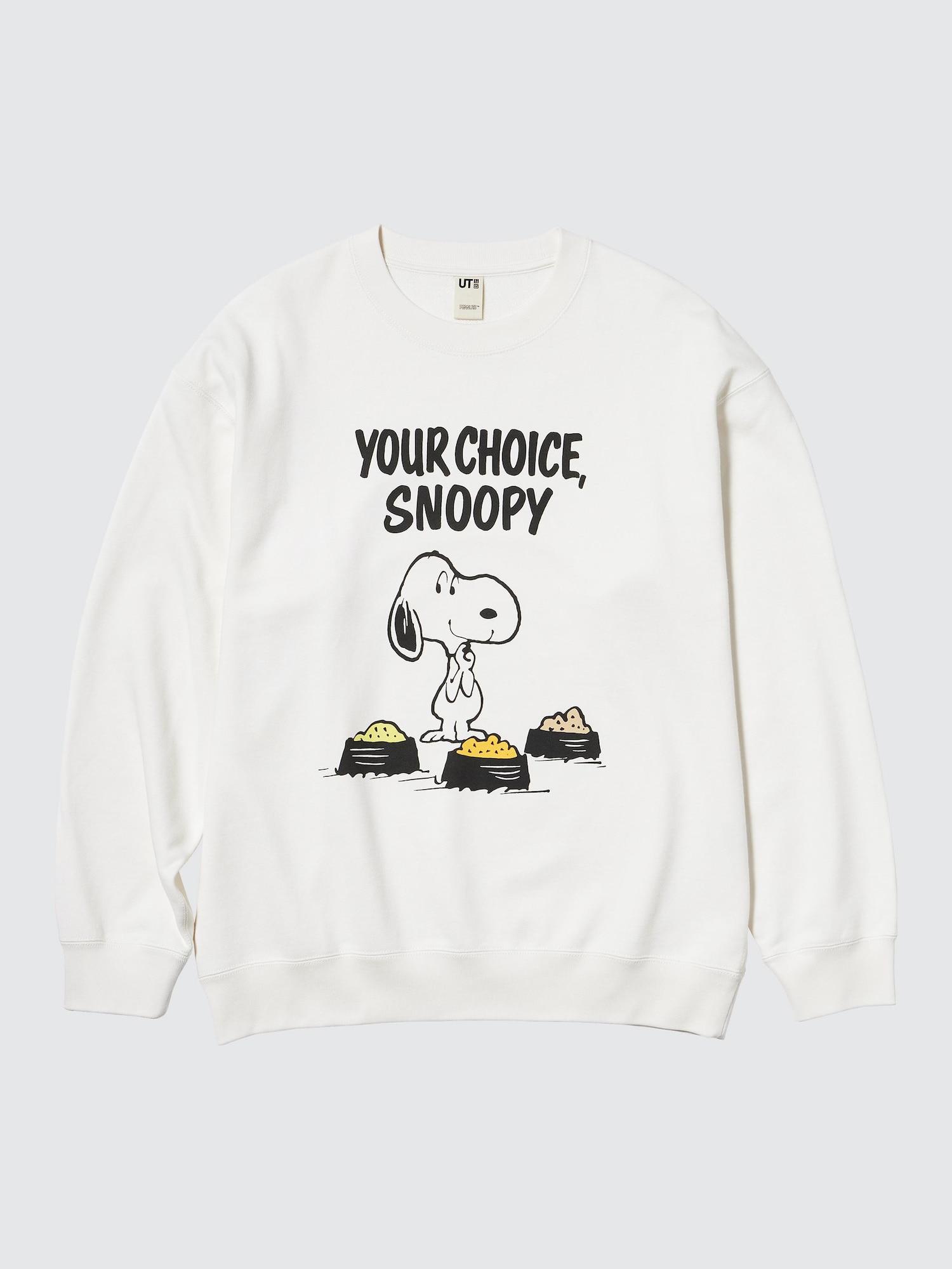 Свитшот Uniqlo Peanuts 01 OFF WHITE/3XL