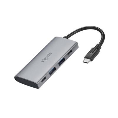 Vigoole USB C Hub 10Gbps USB Gen 2 SuperSpeed USB 10Gbps Compliant 2x Ports with 10Gbps Data Transmission Speed Compatible with MacBook iPad Pro and