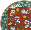 Doraemon" Kutani Ware Small Plate, Mokume-style Plum Blossom Design, 008146
