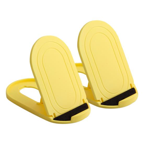2Pcs Phone Holder Anti-slip Foldable Portable Stable Phone Bracket for Tablet