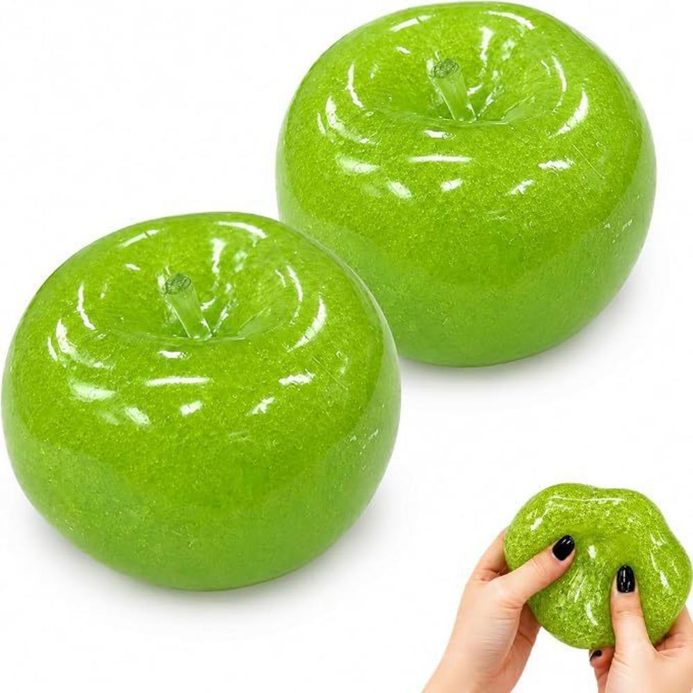 Simulated Fruit Fidget Toy Slow Rebound Sensory Toy Simulated Food Icy Squishy Toy Desk Decor