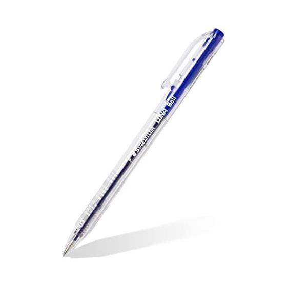 STAEDTLER Office Ballpoint Pen Set, Blue, 50 Count