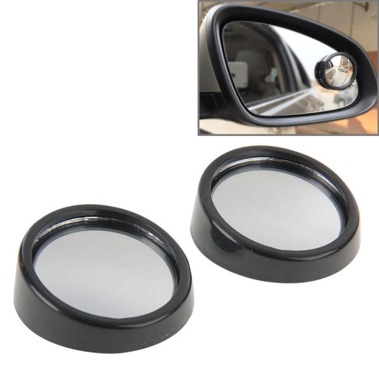 

2 PCS SY-022 Car Vehicle Mirror Blind Spot Rear View Small Round Mirror, Diameter: about 5.6cm чорний