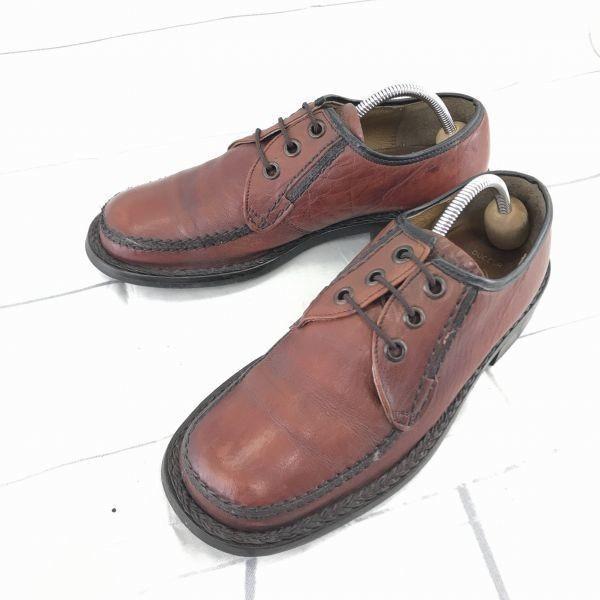 

Germany Lloyd Leather U-Tip Dress Shoes Brown 25.5 V-Front(USED)