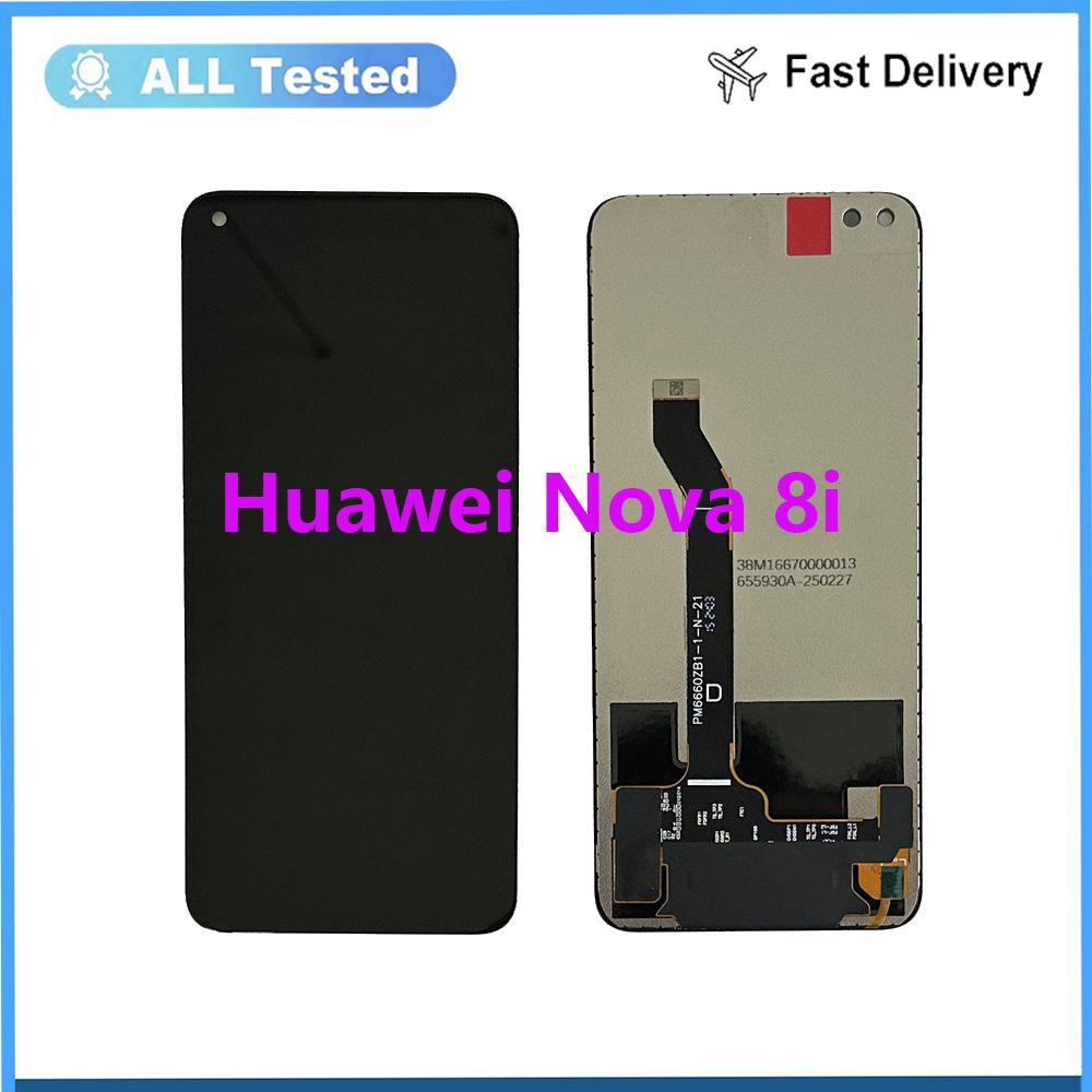 

Полная сборка LCD-экрана и дигитайзера для Huawei Nova 8i NEN-L22 NEN-LX1 NEN-LX3
