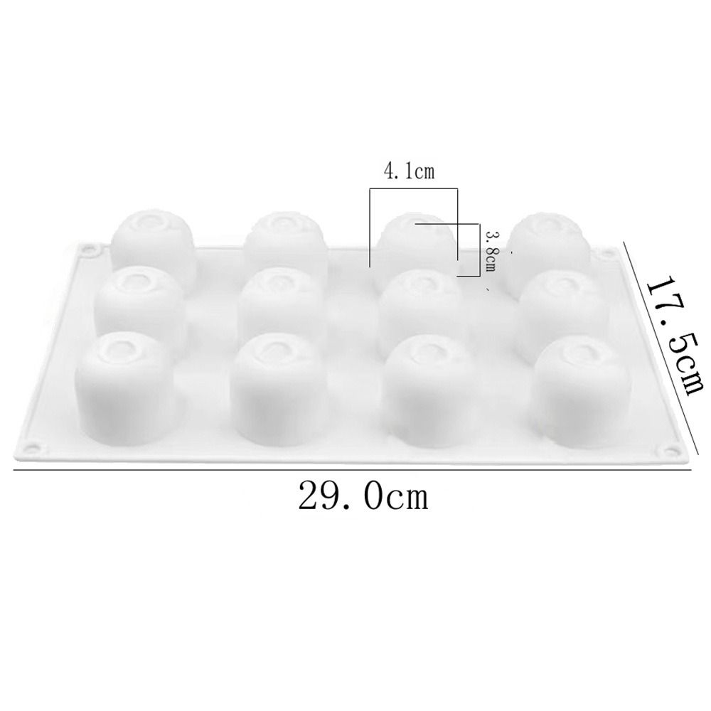 Food Grade Silicone Dessert Mold 6/8 Cavity French Pastry Mold Stylish Baking Mold  Pudding