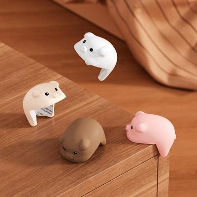 Anti Collision Corner Protection Table Corner Soft Silicone Anti-collision Sticker Cartoon Anti-collision Strip Protection Bag Table Safety