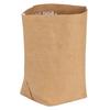 Multi Functional Storage Bag Washable Thick Recyclable Brown Paper Bag with Large Capacity (XL)