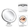 Travel Makeup Mirror 3 Color Lighting Modes Cosmetic Mirrors  Dorm