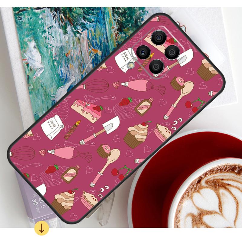 Baking Cook Chef Case For Samsung Galaxy M54 M23 M20 M32 M52 M56 M16 M36 M34 M14 M35 M55 M15 M11 M31 M13 M53