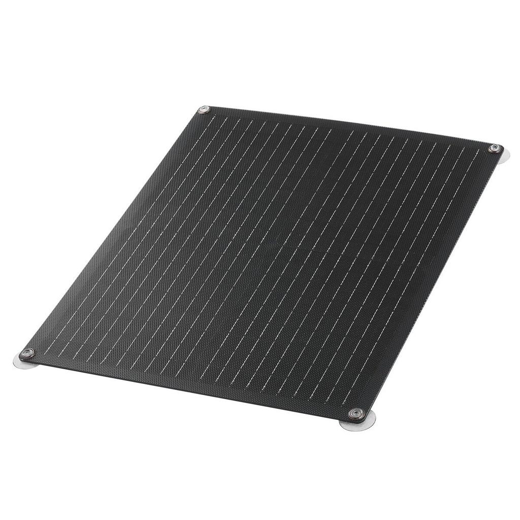30W 12V Solarpanel Batterieladegerät, Solar-Batterie-Erhaltungsladegerät mit integriertem Smart Controller & 3 Anschlusskabeln, IP67 Wasserdicht