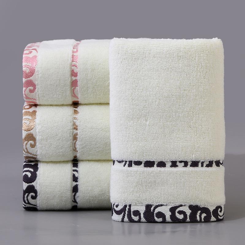 Soft, Thick Pure Cotton Face Towels - Absorbent and Gentle for Adults