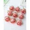10 Pezzi Testa e Bocciolo di Rosa Artificiale Decorazione Matrimonio Fiore da Polso Sposa Fiore da Tenere in Mano Testa di Fiore Materiale Floreale Fai da Te Regalo San Valentino Matrimonio