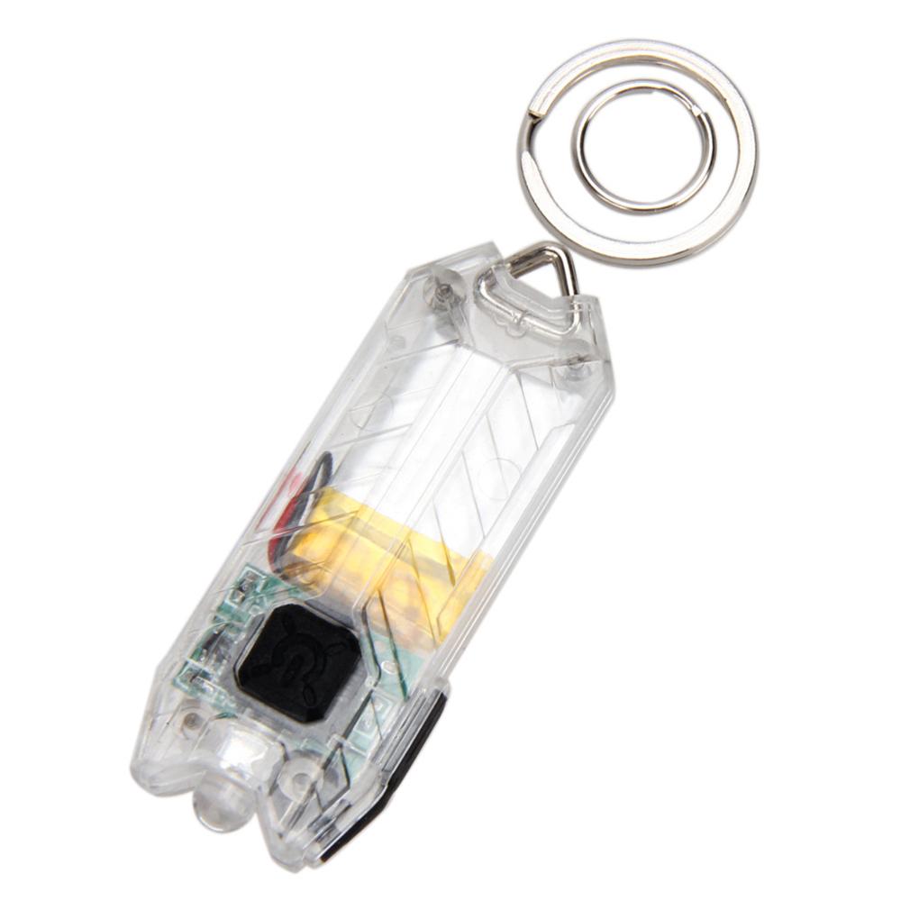 Keychain Torch 45LM Portable Convenient LED Mini Flashlight Super Bright Small Lights Camping Night Reading Cycling Walking