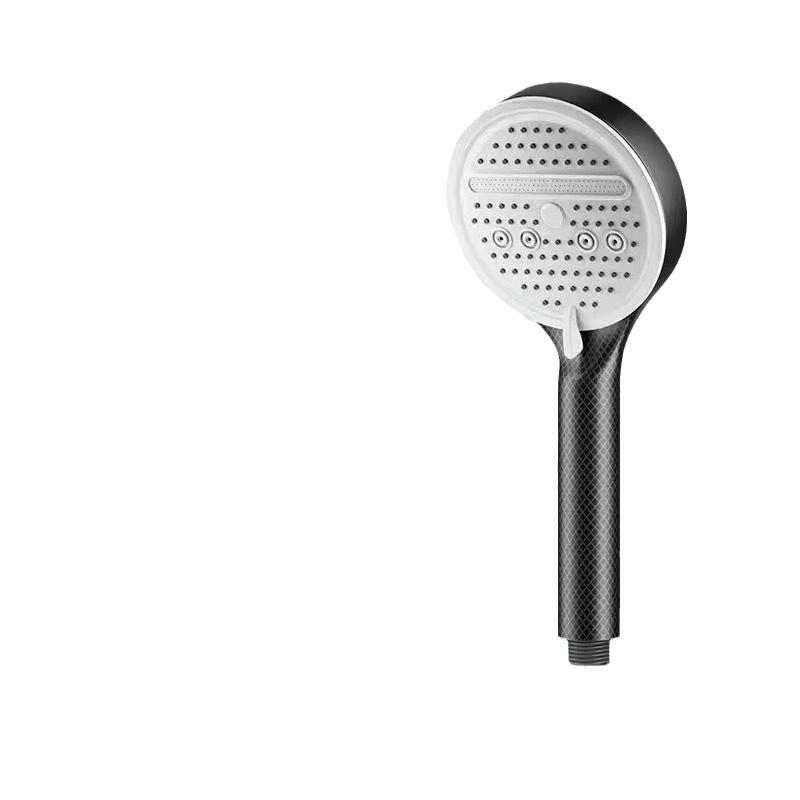 Waterfall Handheld Shower Head High Pressure Modern Design Easy Installation ABS Plastic Bathroom Faucet Accessories (Black,ABS Plastic) чёрный