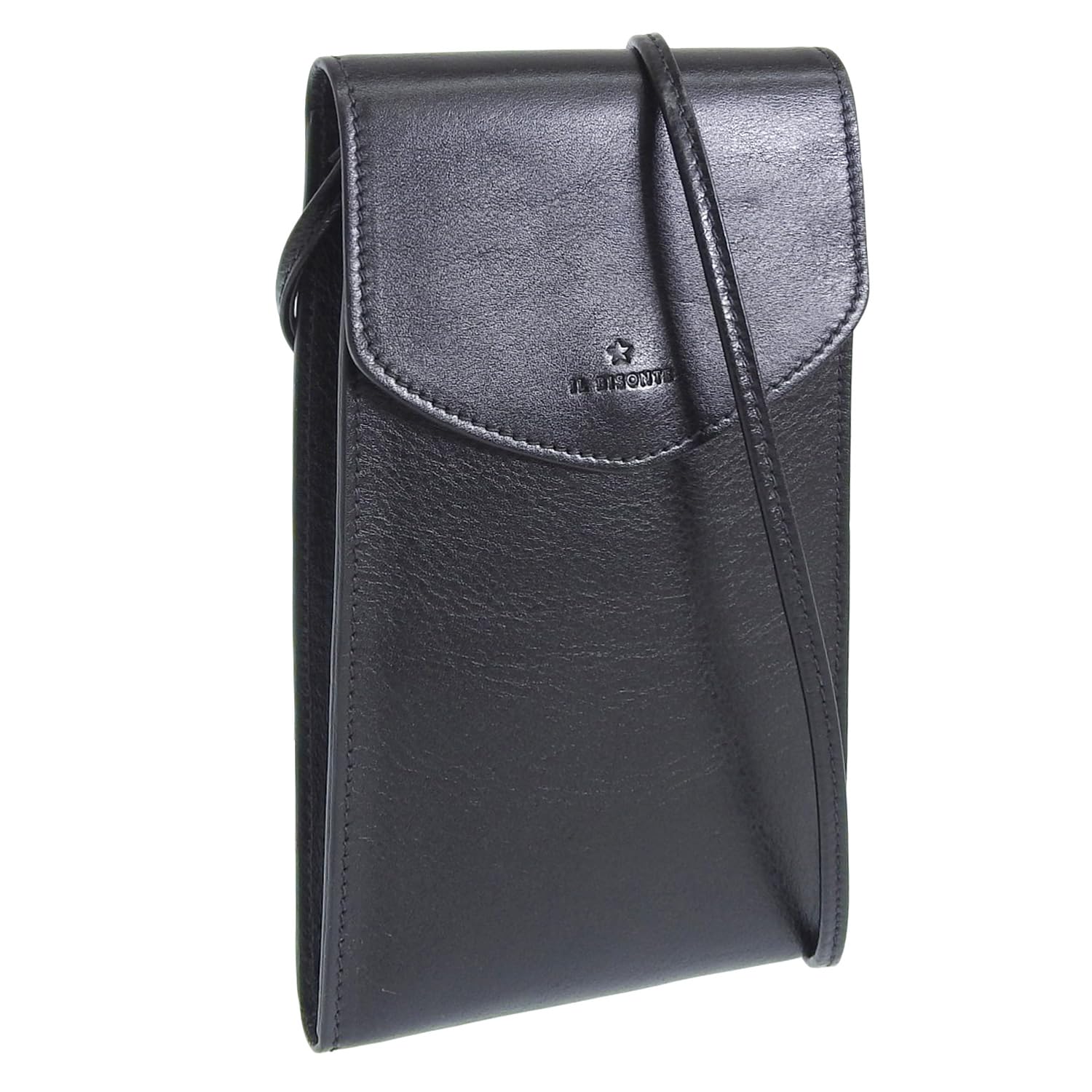 

Shoulder Phone Smartphone SCA100PV0001BK155 IL BISONTE [IL BISONTE] Women s Bag, Bag, Case, Shoulder, Leather, Black, [Product]