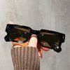 Fashion Square Sunglasses Uv Protection For Casual Travel