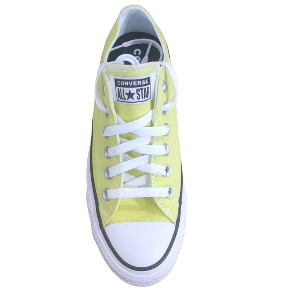 Converse All Star Comfortable Versatile Shock Absorbing Low Top Canvas Shoes Unisex Sneakers Yellow A10326C