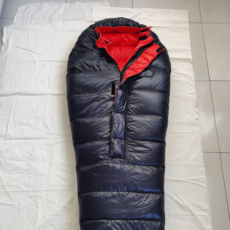 Li Shen Outdoor Winter Duck Down Mummy Sleeping Bag