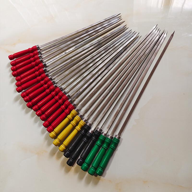 SMVP Heavy-Duty Plastic Handle BBQ Skewers