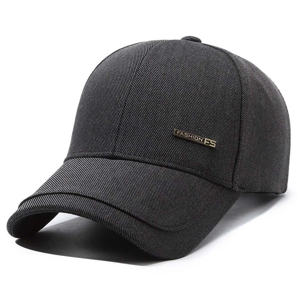 Sunscreen Solid Color Baseball Cap Adjustable Simple Sunshade Casquette Men Peaked Hat  Sports