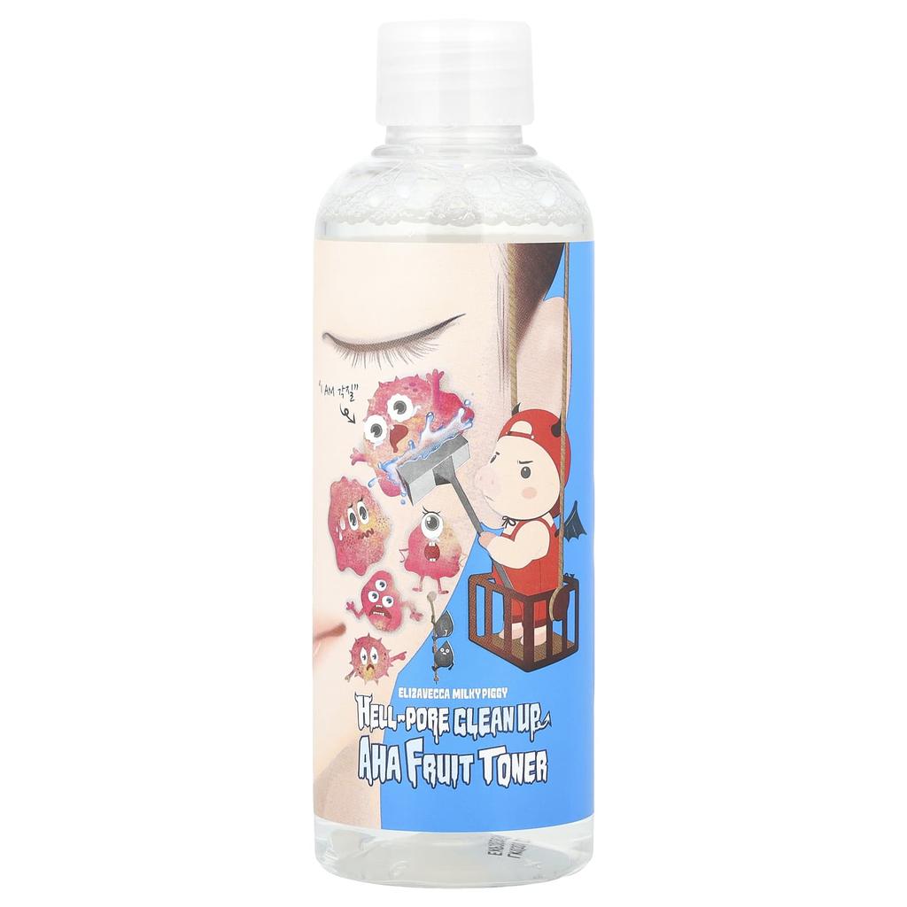 Hell-Pore Clean Up, Aha Fruit Toner, 200 Ml