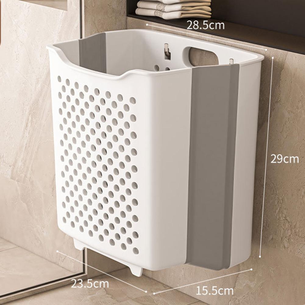Foldable Wall Hanging Laundry Basket Suitable for All Living Spaces